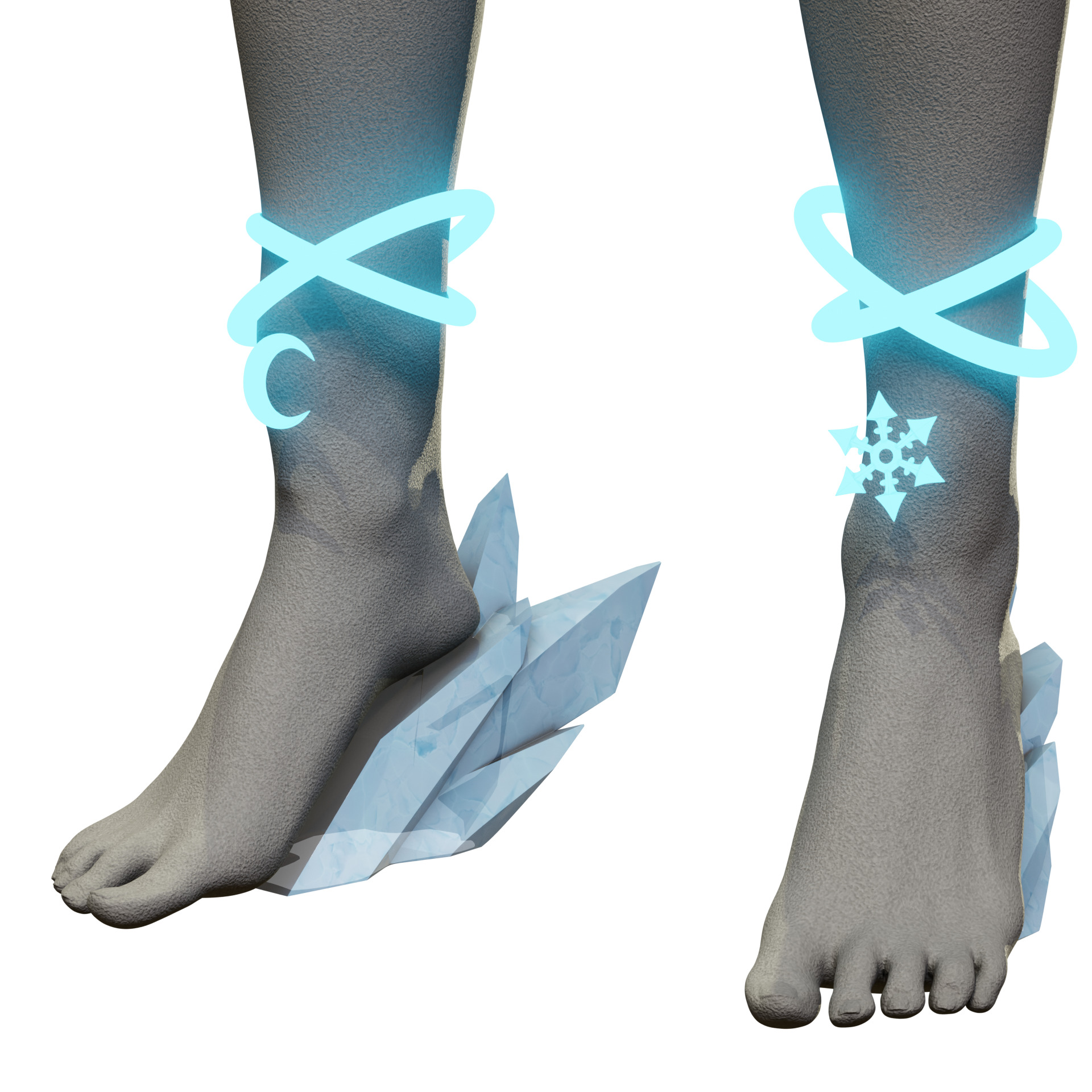 Luna Snow - Cool Summer cosplay headphones accessories glasses 3D print model_9