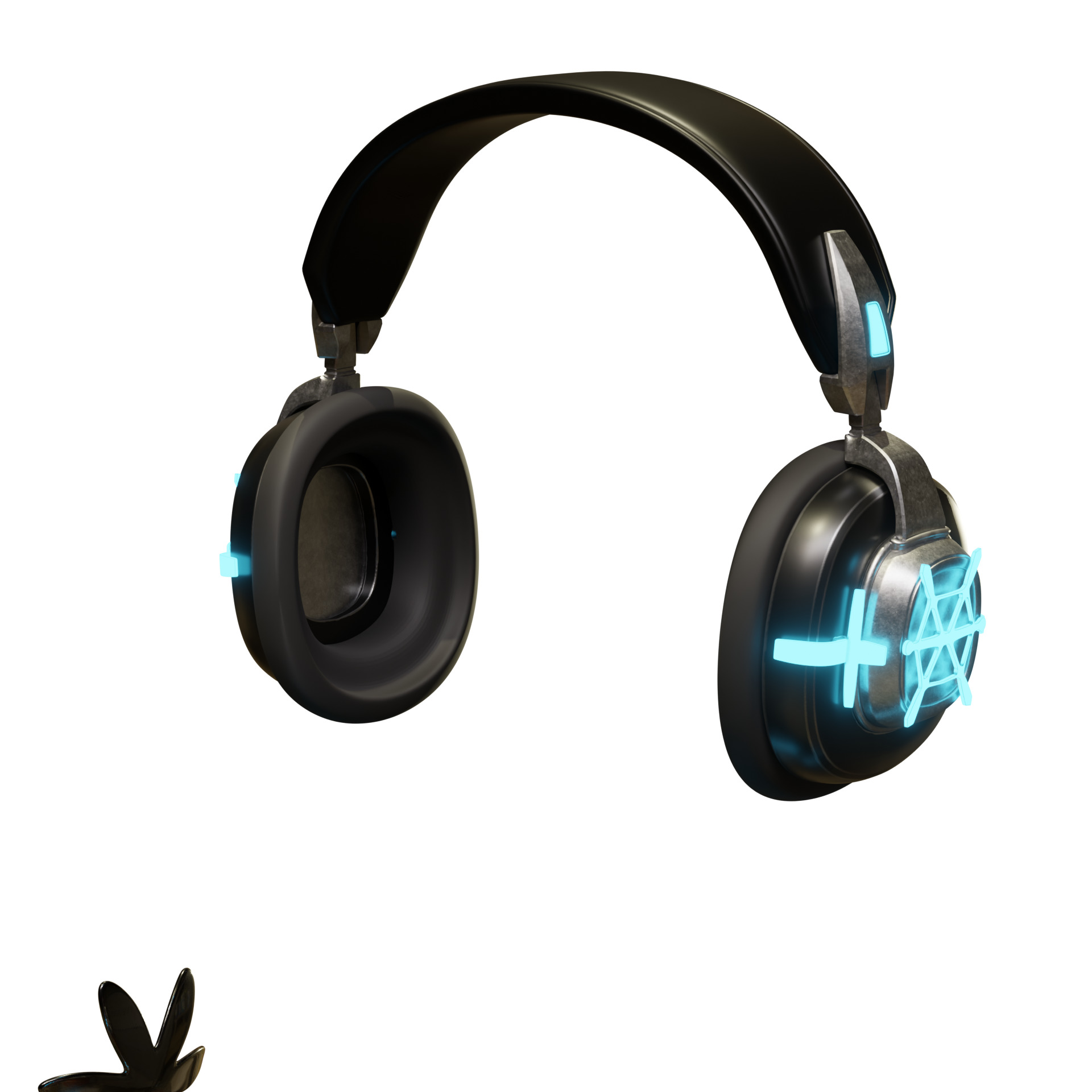 Luna Snow - Cool Summer cosplay headphones accessories glasses 3D print model_11