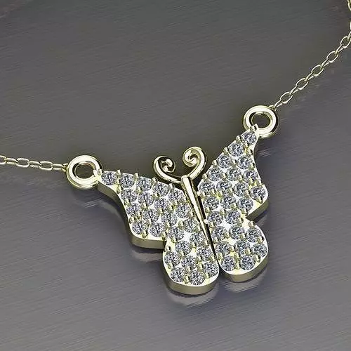 Butterfly 3D print model_0