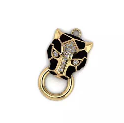 Panter pendant 3D print model