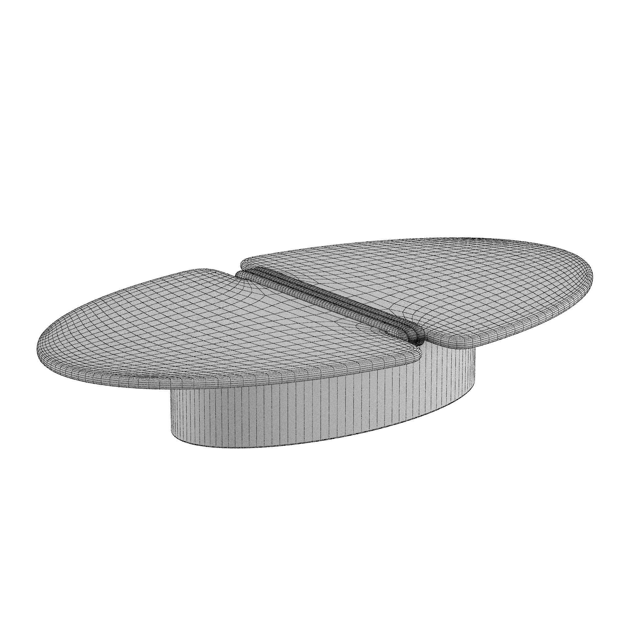 Danette Coffee Table 3D model_4