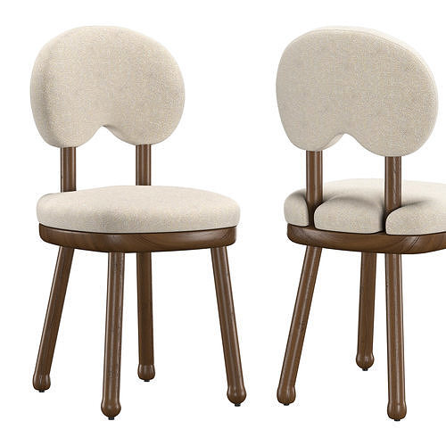 Lex Dining Chair 3D model