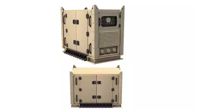 Military Generator 3D model
