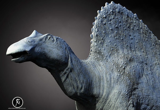 Oranosaurus  Sailback Grazer of the Sahara 3D print model