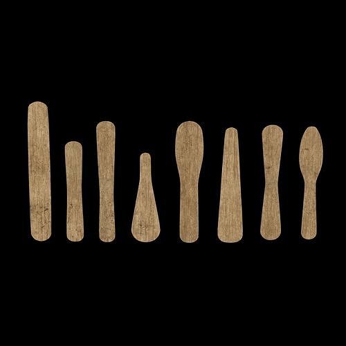 Ice Cream Stick  3D model