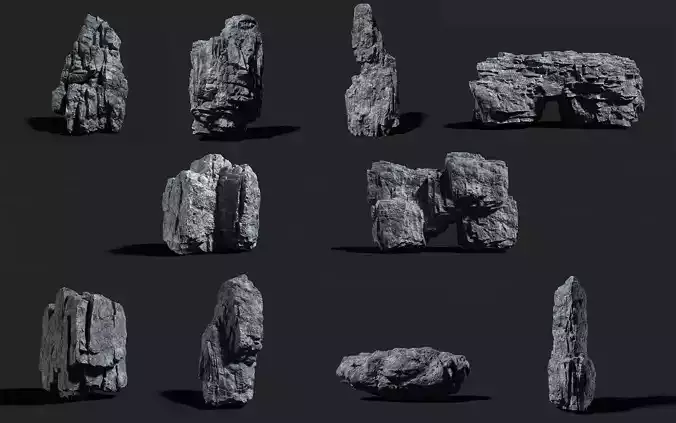 Cliff Rock Collection 024