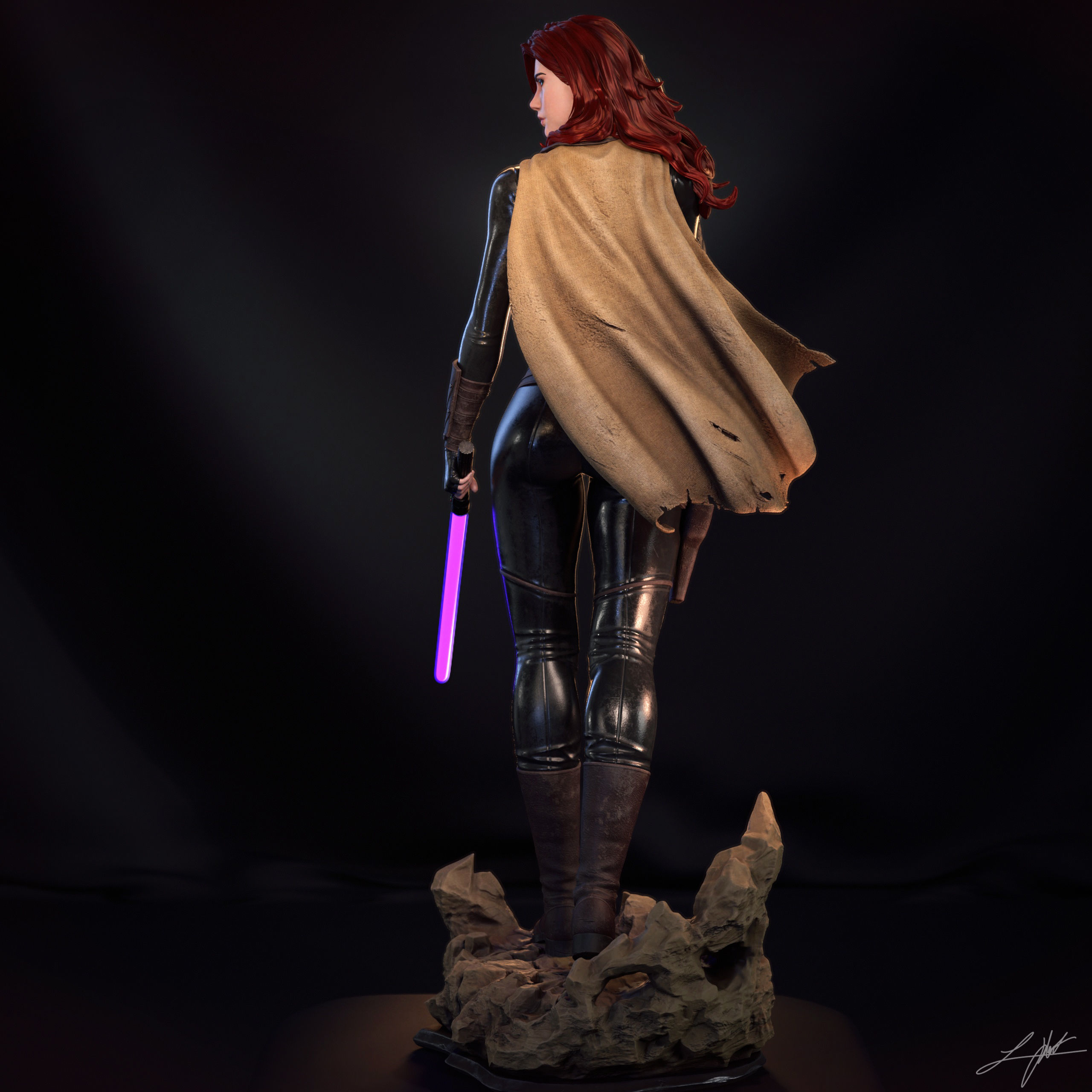 Mara Jade 3D print model_14
