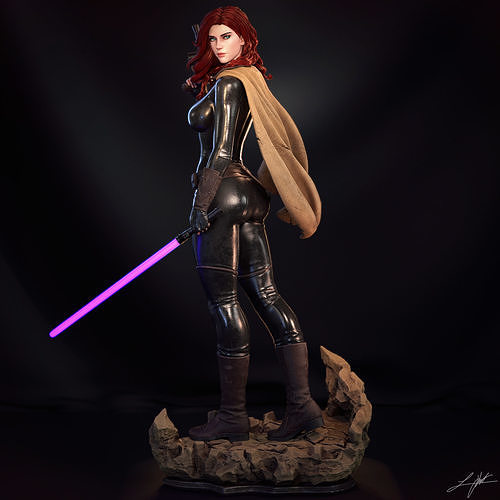 Mara Jade 3D print model