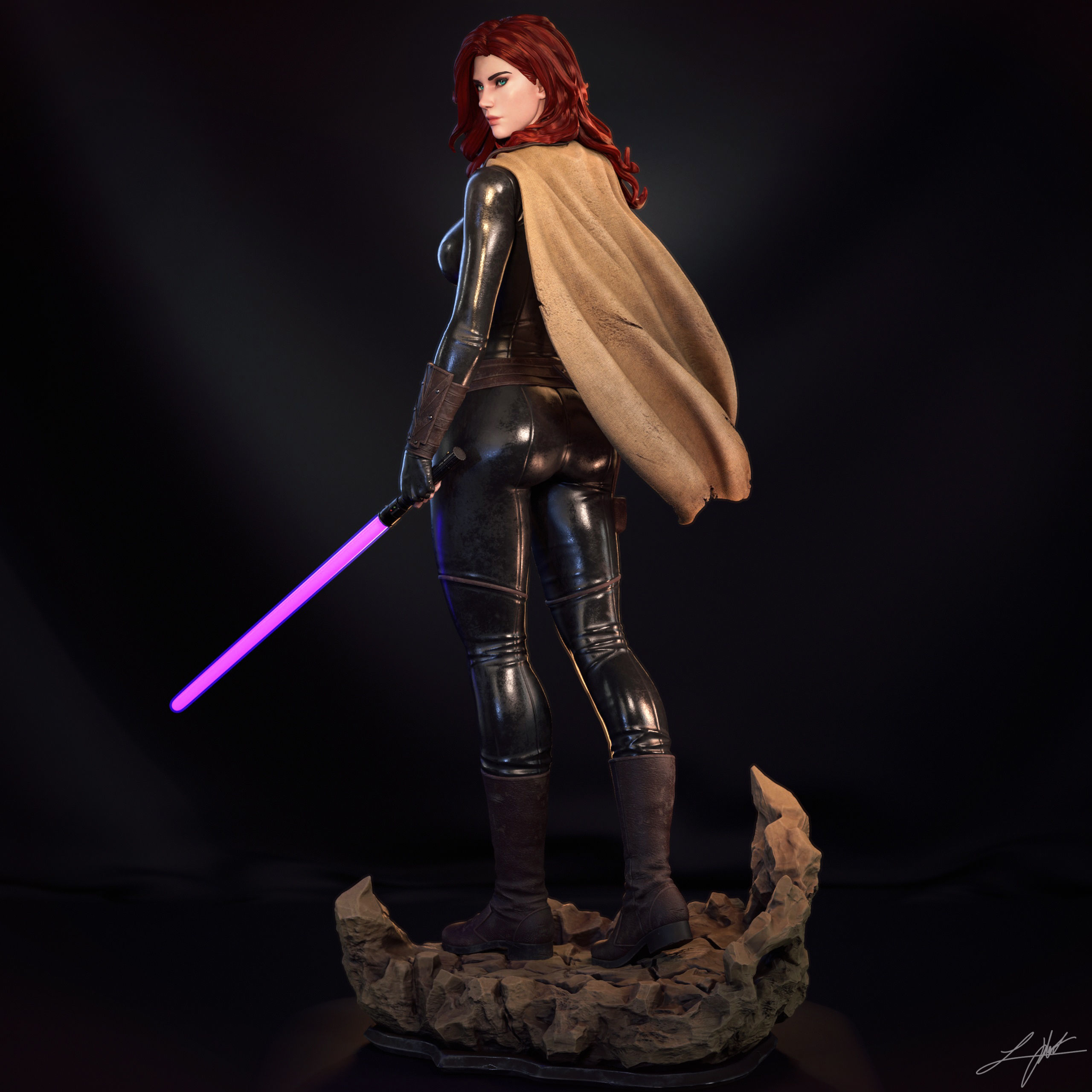 Mara Jade 3D print model_15