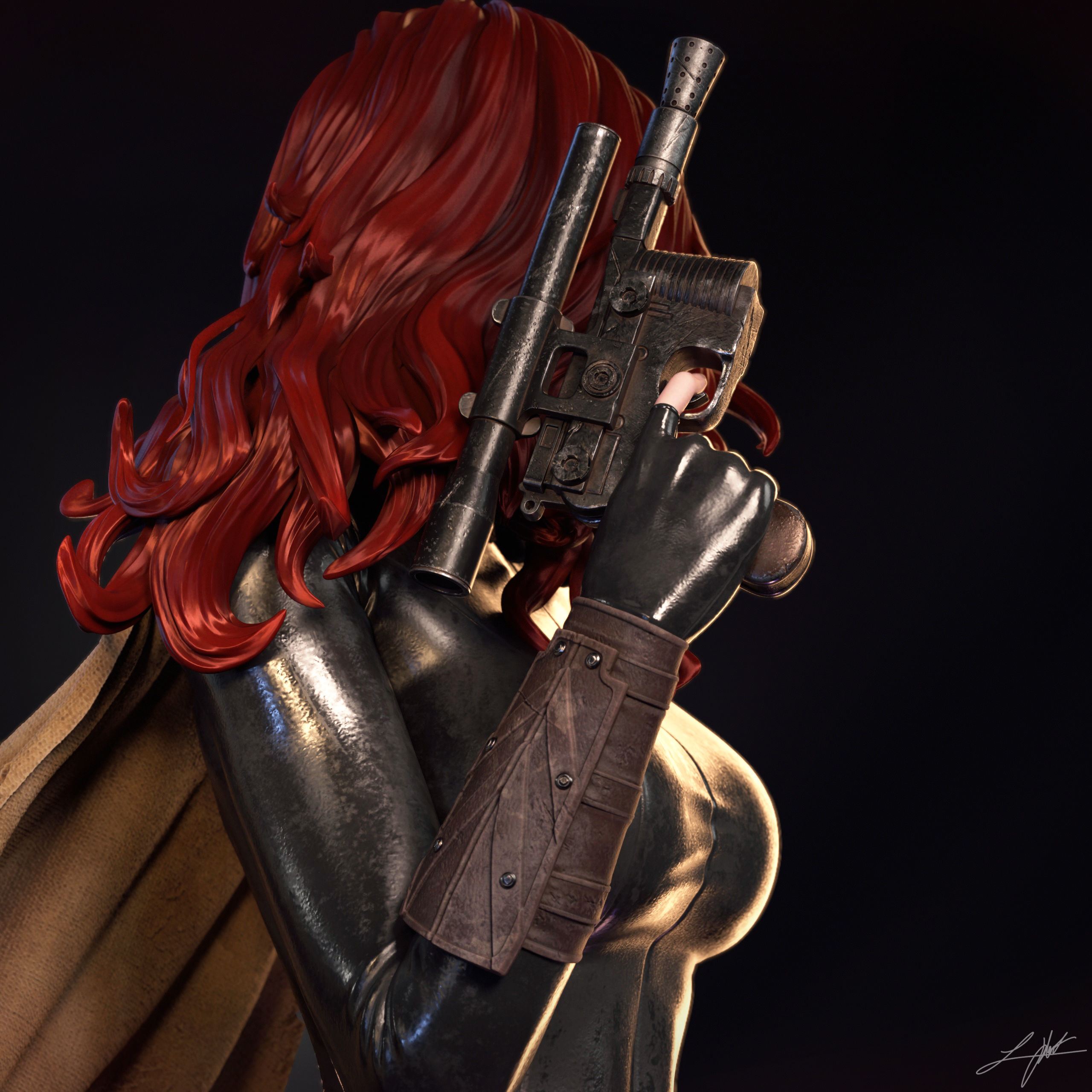 Mara Jade 3D print model_6