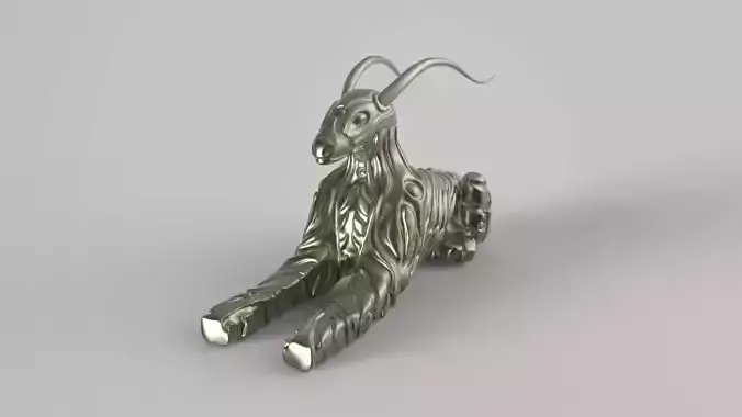 The Imaginary Being Free 3D model