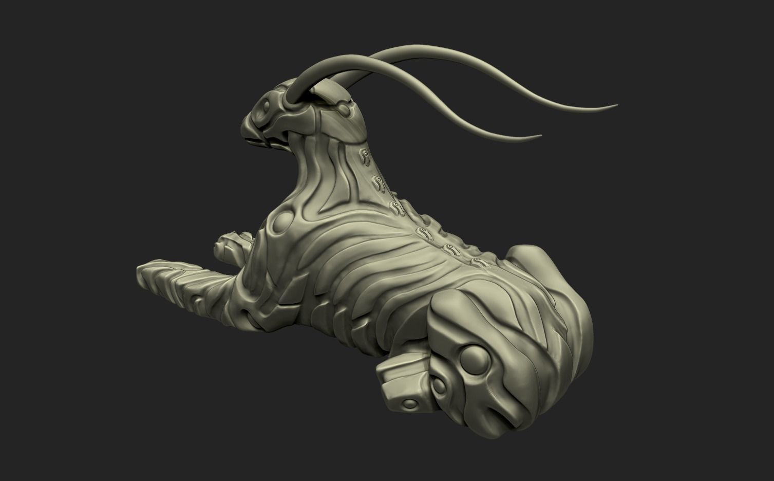 The Imaginary Being Free 3D model_3