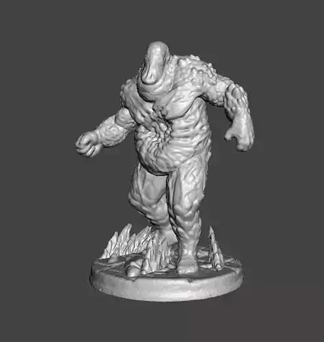 FLESHBURSTER DEMON MINIATURE MODEL FOR FANTASY GAMES RPG DND
