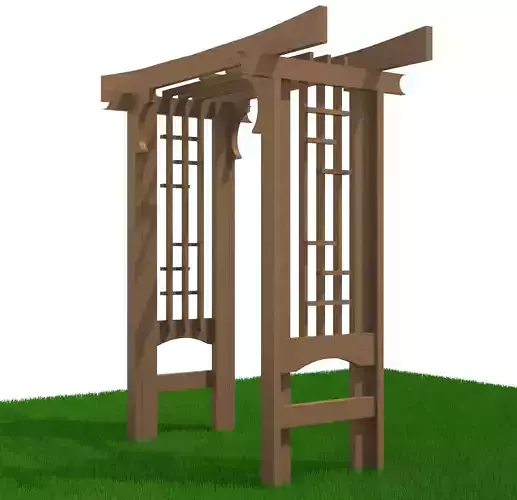 Pergola 3D model