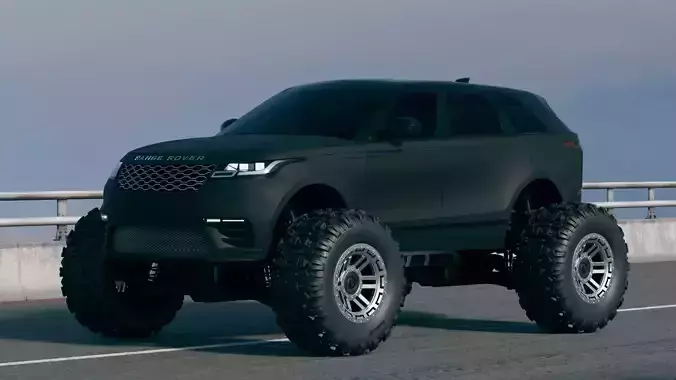 Range Rover Beast X - Concept 3D Model Low-poly 3D model