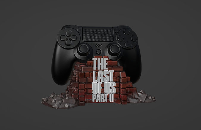 The Last of Us Joystick Holder  3D print model