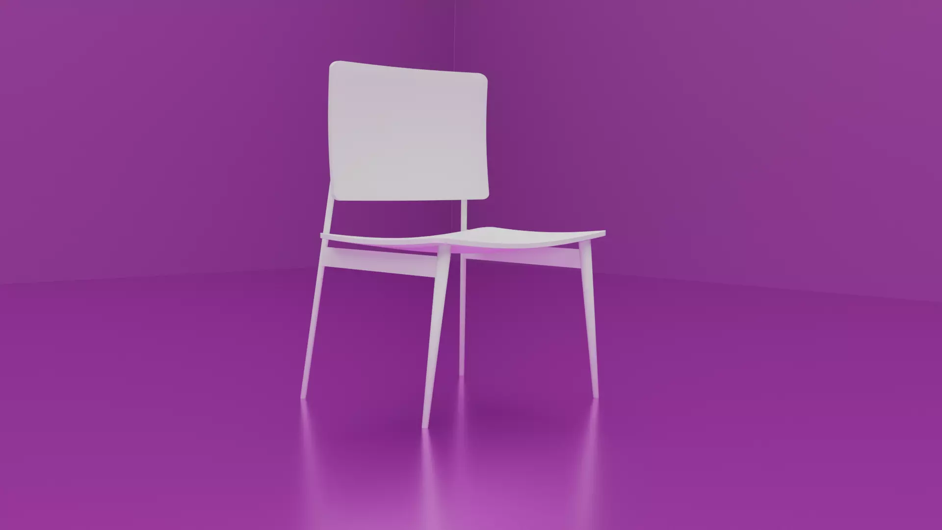 Modern chair 3D model