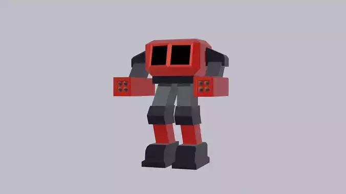 Mech V1 3D model