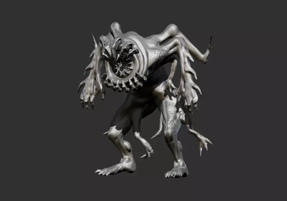 Creature Model 3D model_0