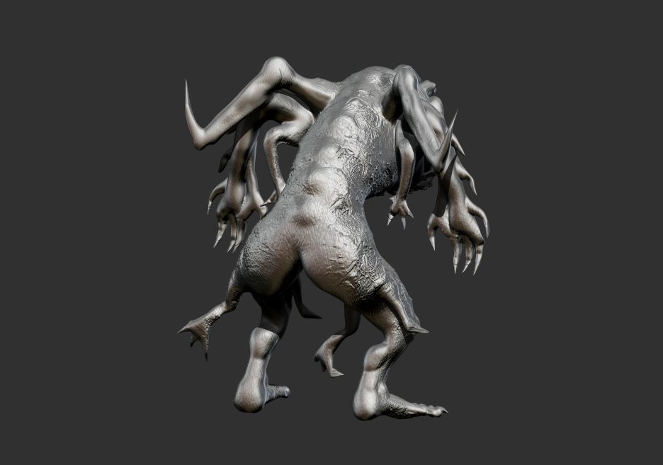 Creature Model 3D model_1