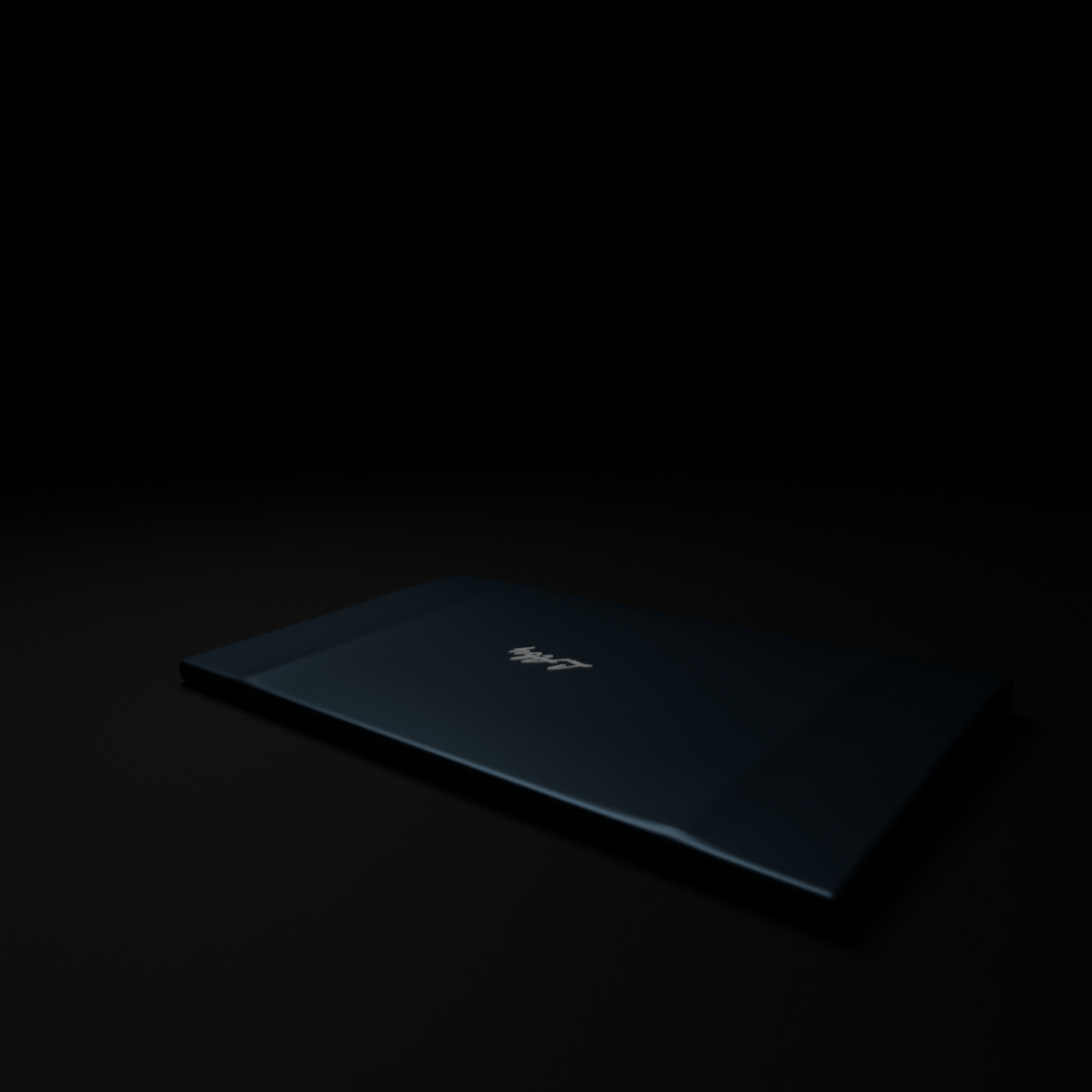 Laptop 3D model_1