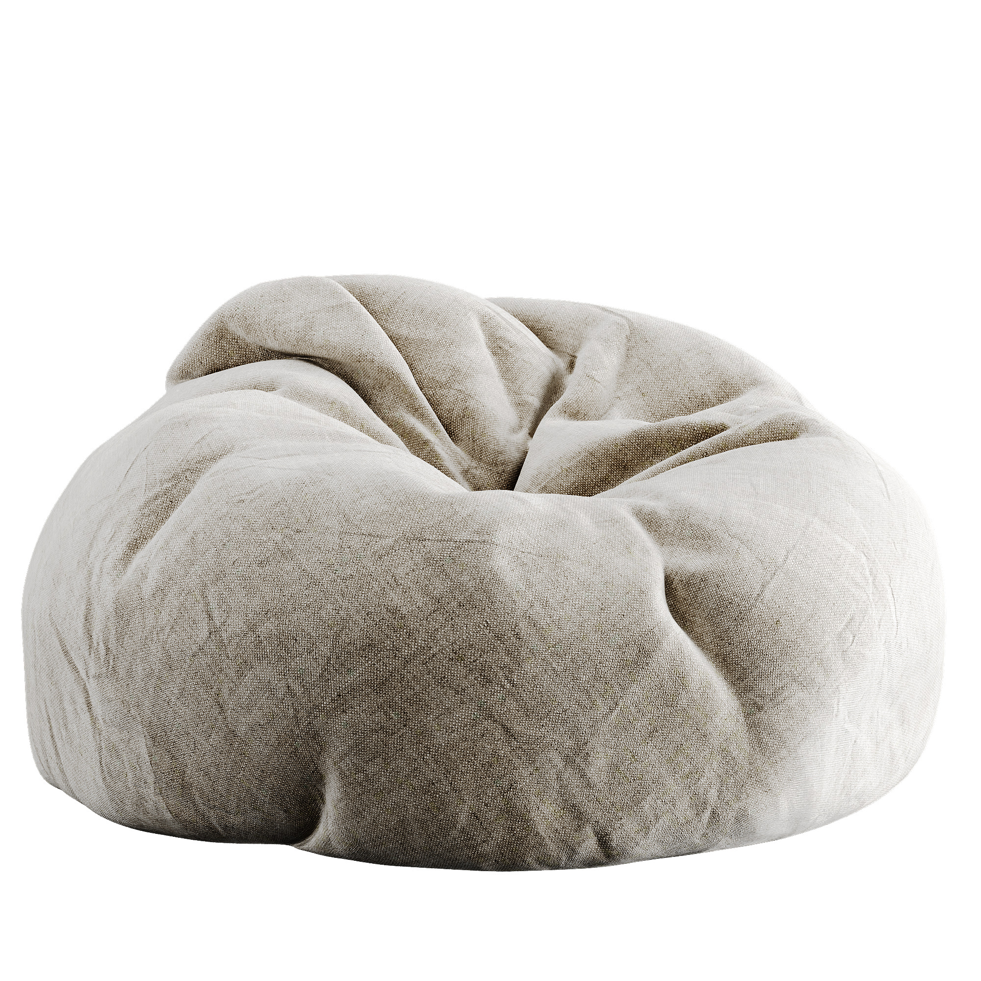 Bean Bag Low-poly 3D model_53