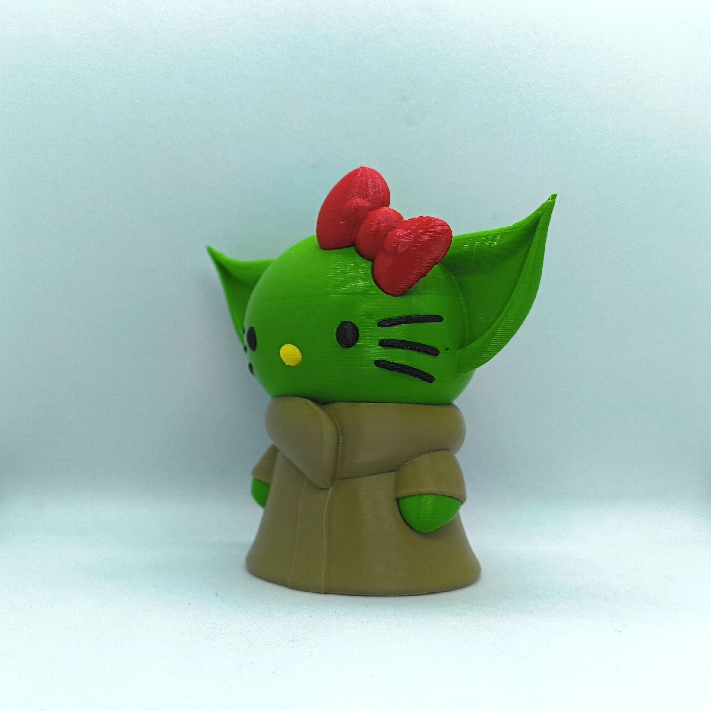 Halloween Special - Yoda Kitty 3D print model_1