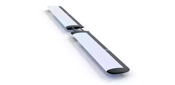 UAV Fixed Wing design High-Lift Wing with Control Surfaces