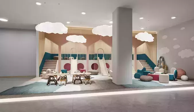 Children Playground Slide