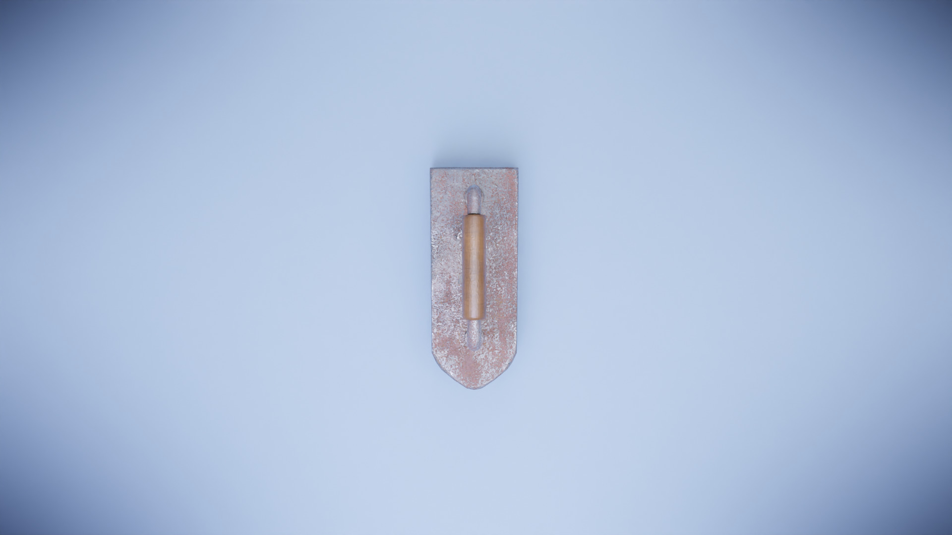 Old iron Low-poly 3D model_5