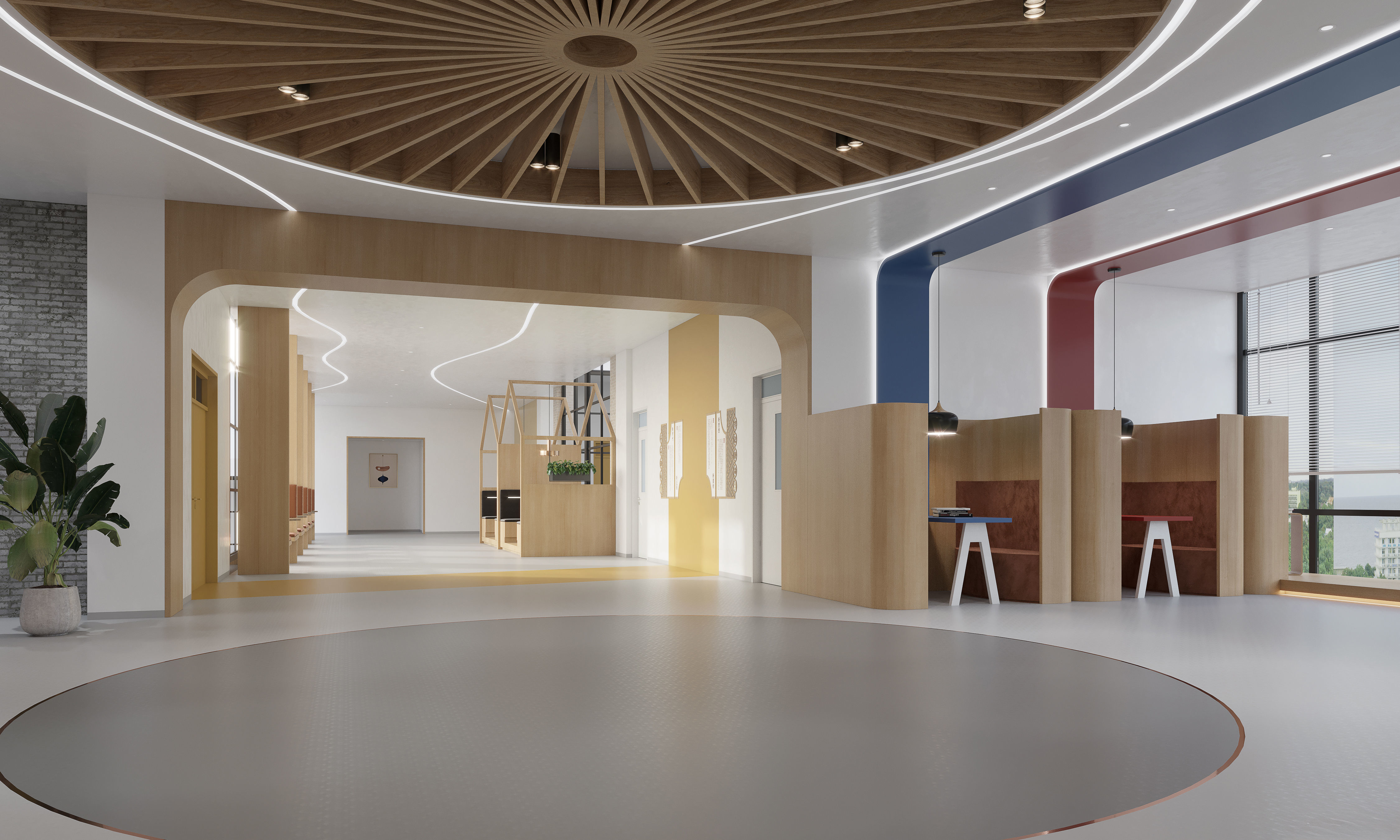 Library Bookstore 3D model_5