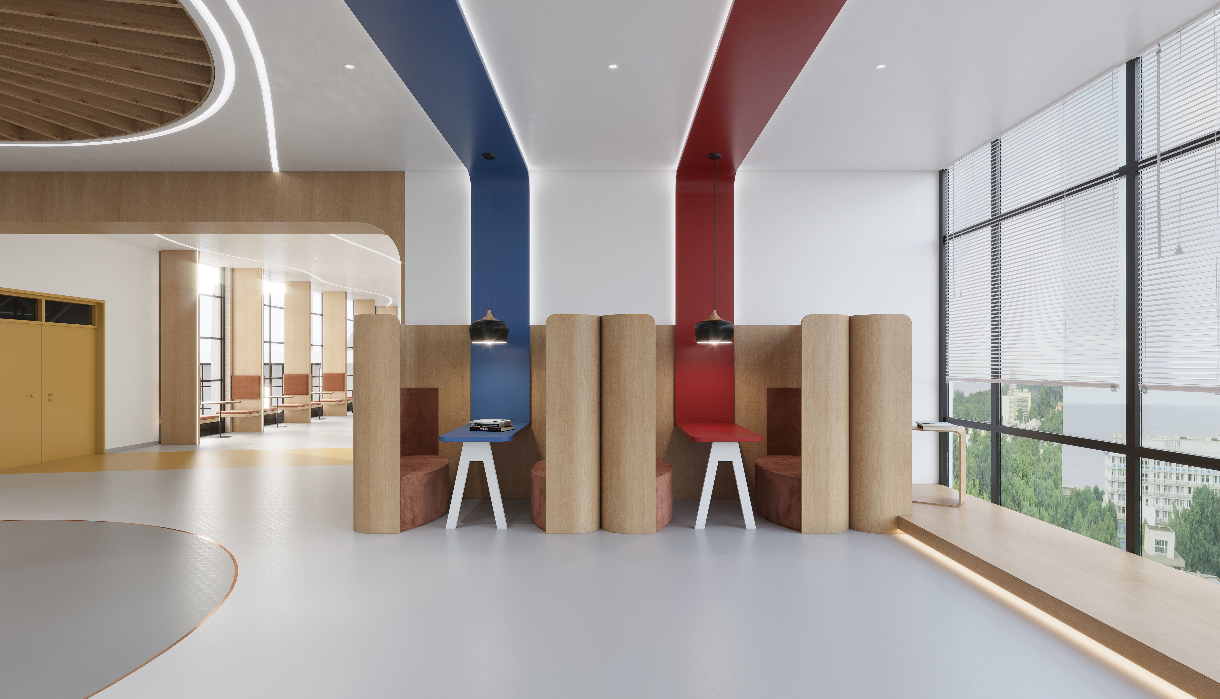 Library Bookstore 3D model_7