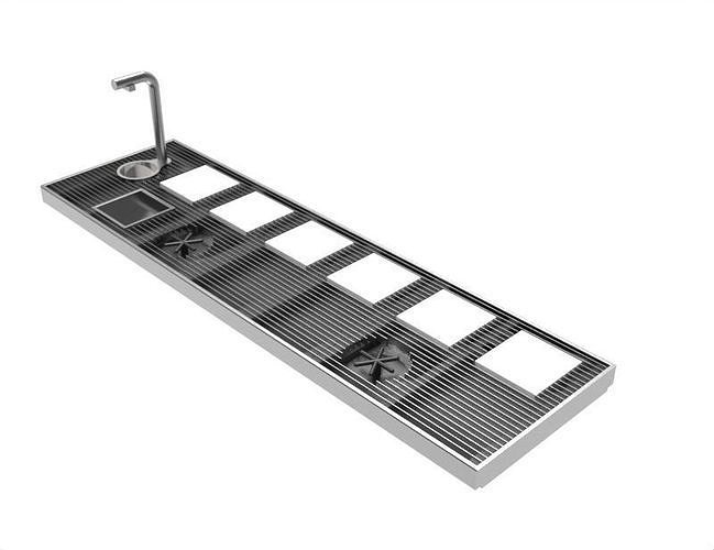 MANUAL BREW STATION 3D model