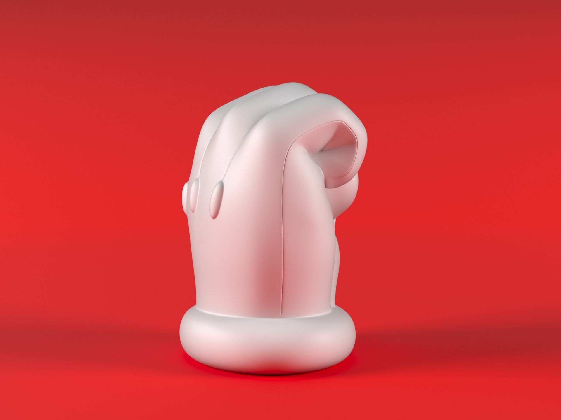 Mario Hand - Fist 3D print model_11