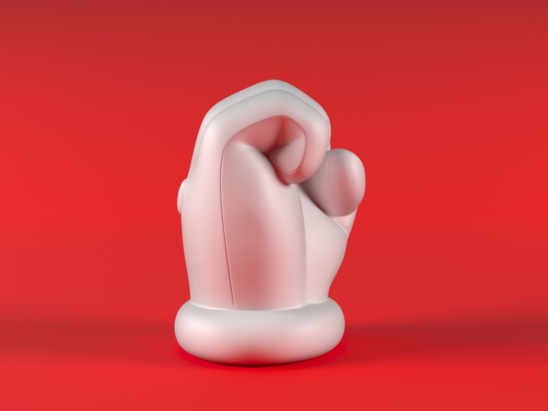 Mario Hand - Fist 3D print model_12