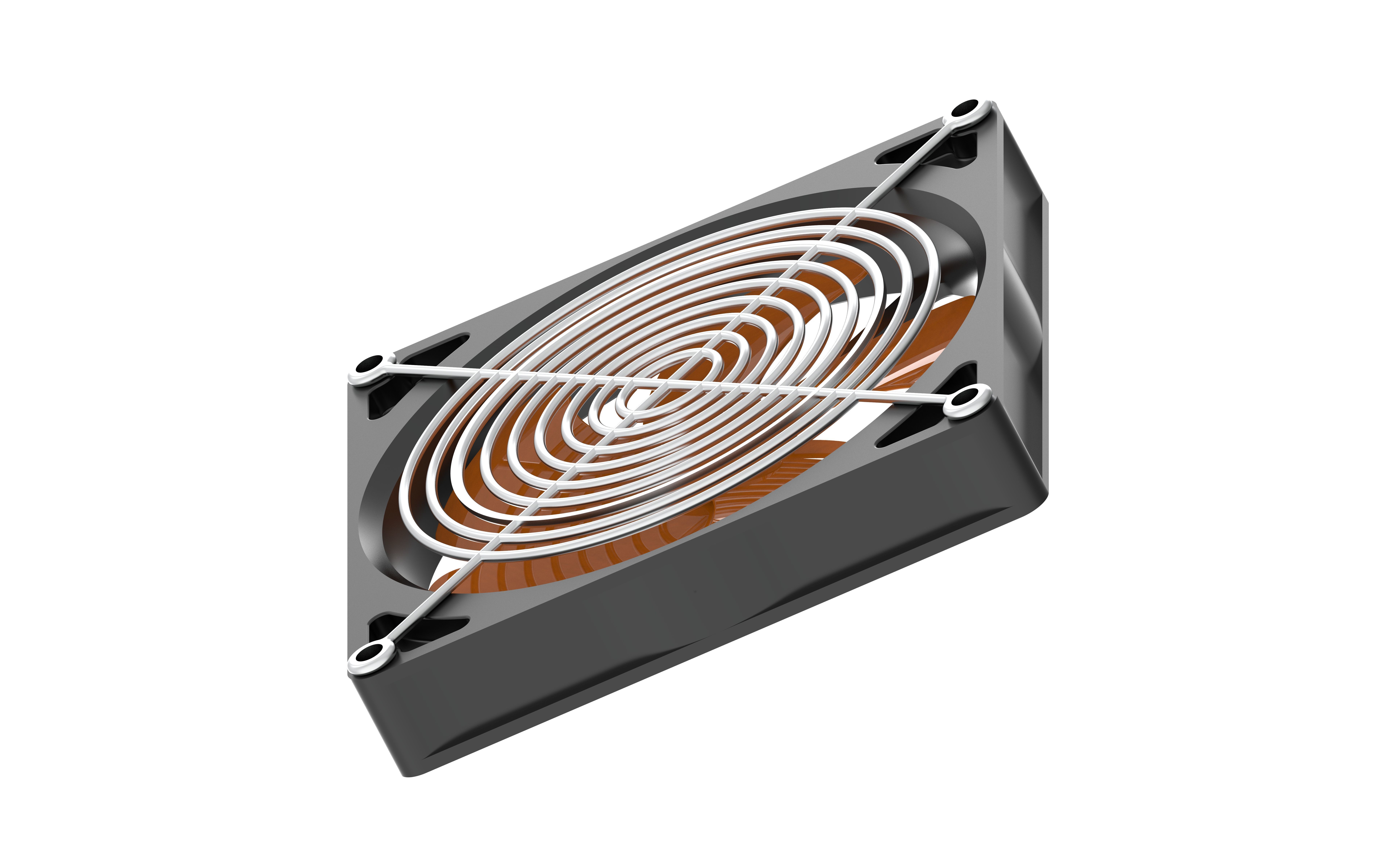 A 3D printed fan 3D print model_4