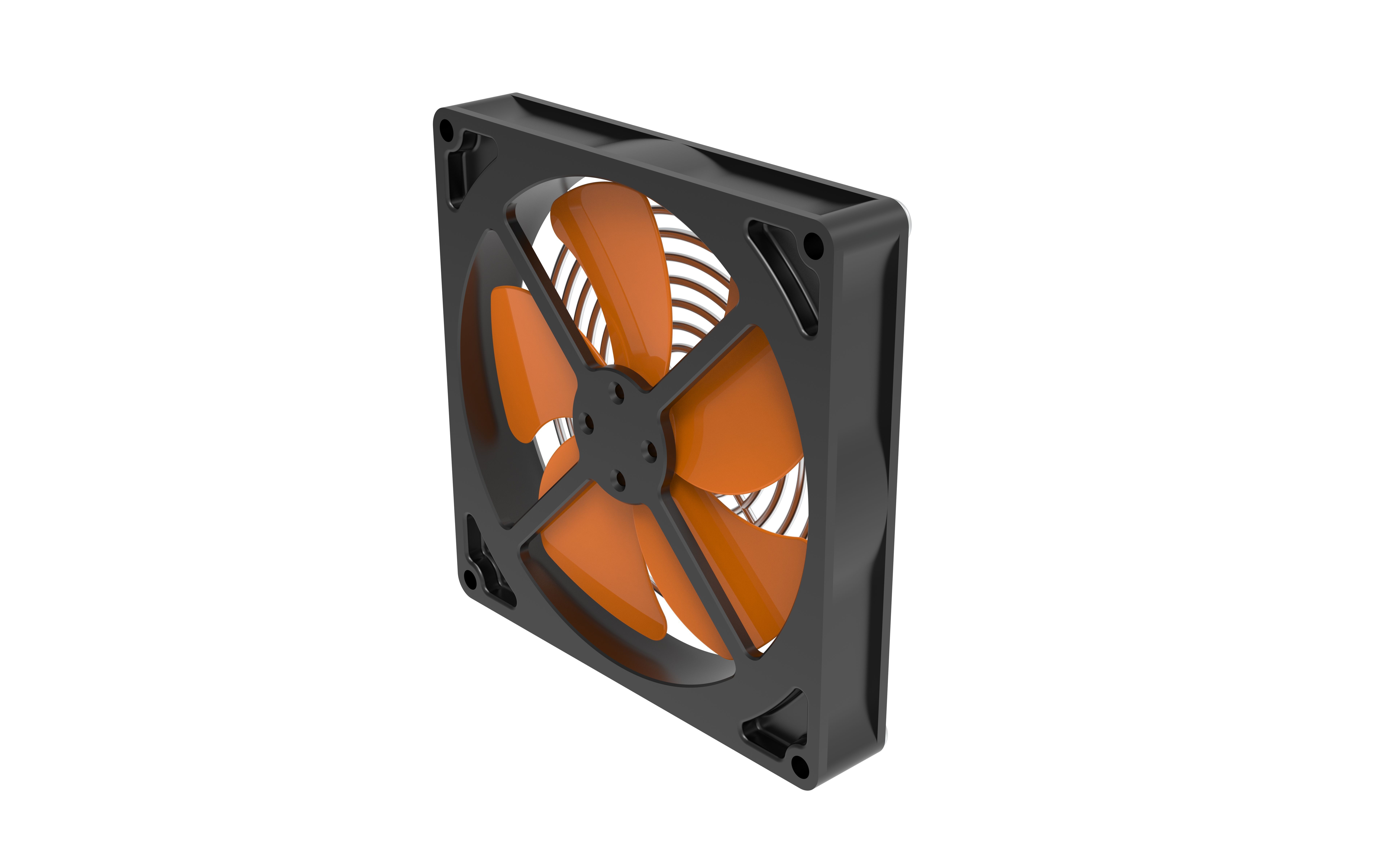 A 3D printed fan 3D print model_2