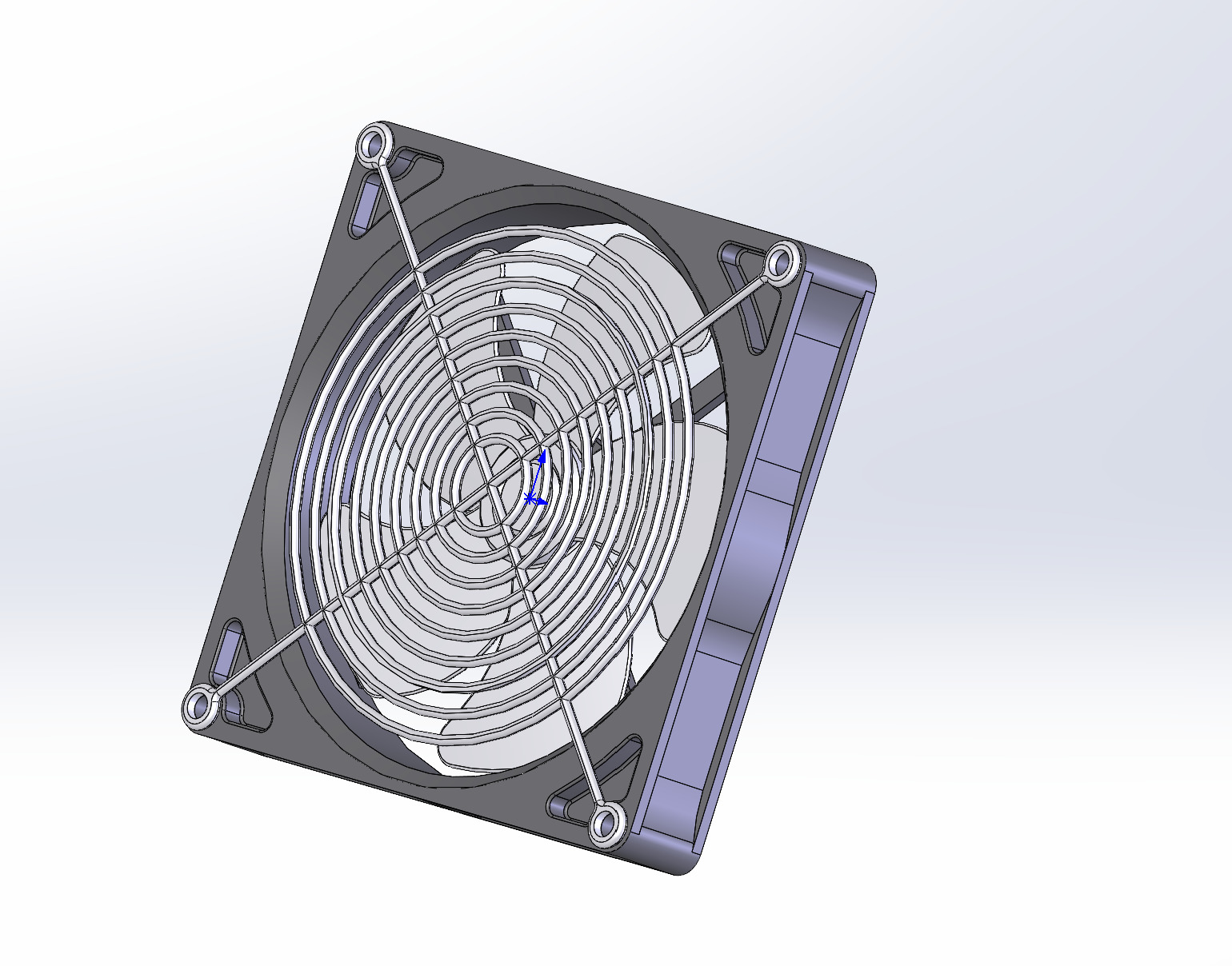 A 3D printed fan 3D print model_5