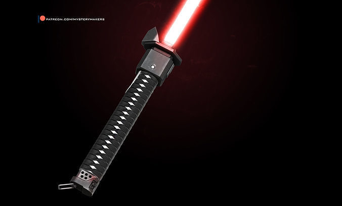 Ronin functional lightsaber 3D print model