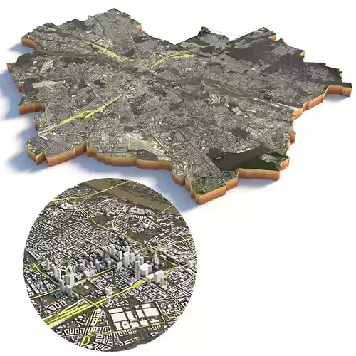 Warsaw City in Poland