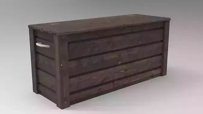 Highly Detailed Travel Bag Luggage Game Product Ready 020