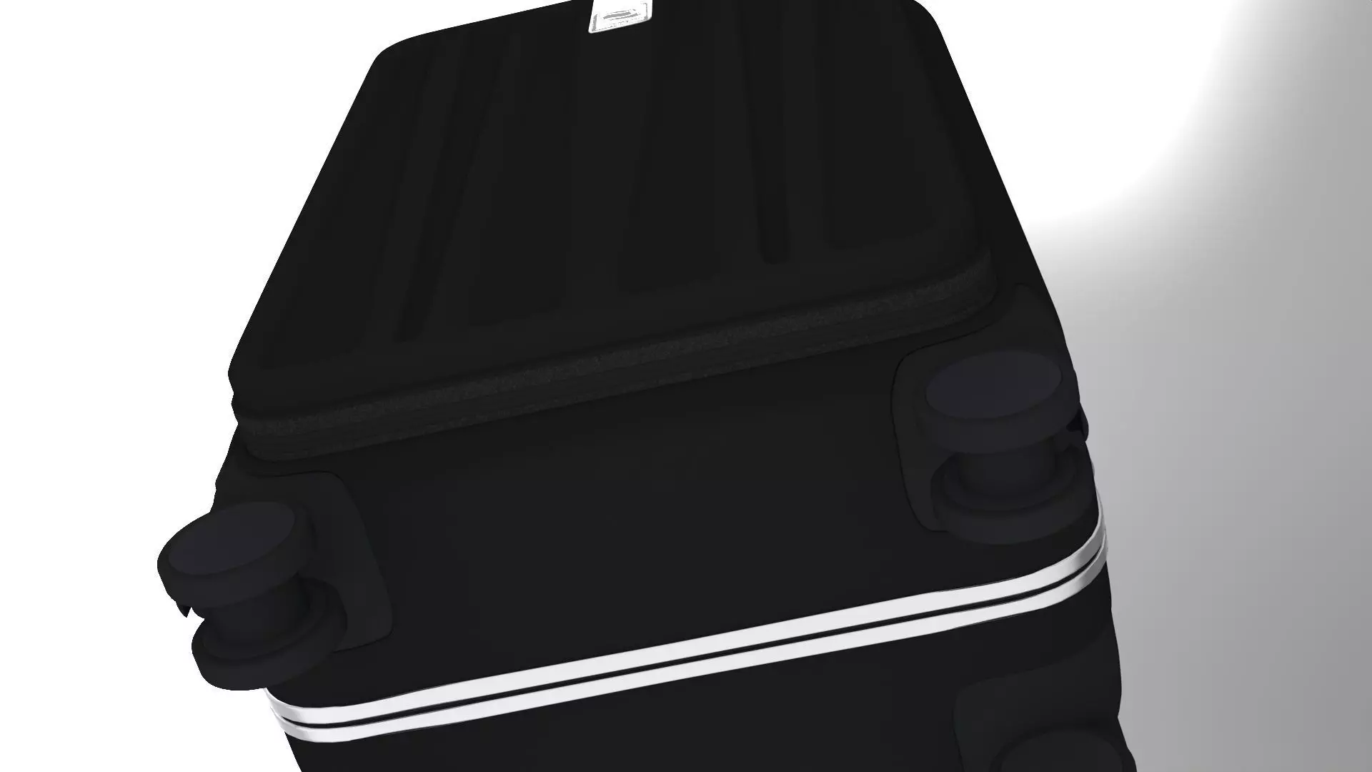 Highly Detailed Travel Bag Luggage Game Product Ready 018 Low-poly 3D model_8