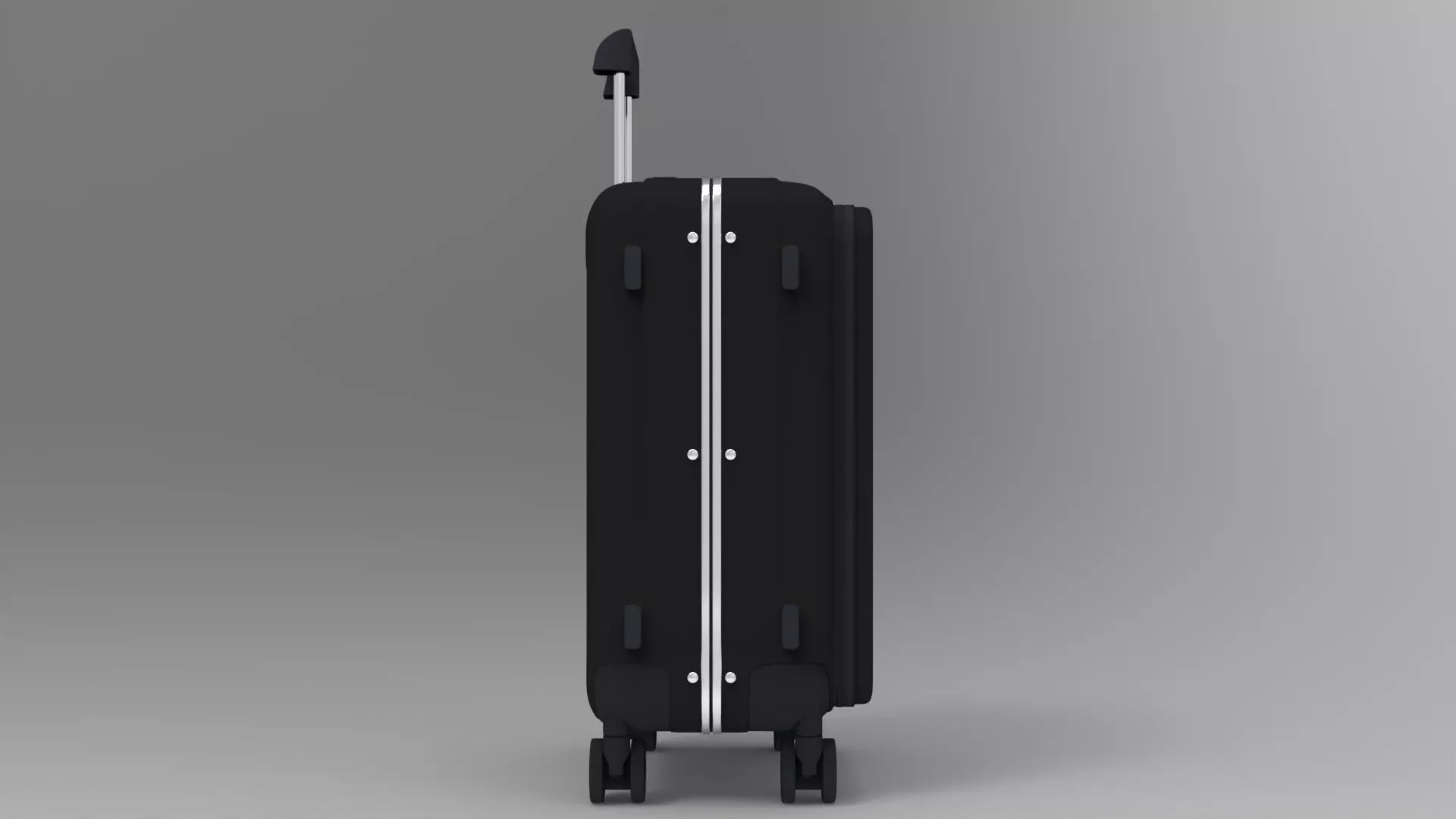 Highly Detailed Travel Bag Luggage Game Product Ready 018 Low-poly 3D model_5