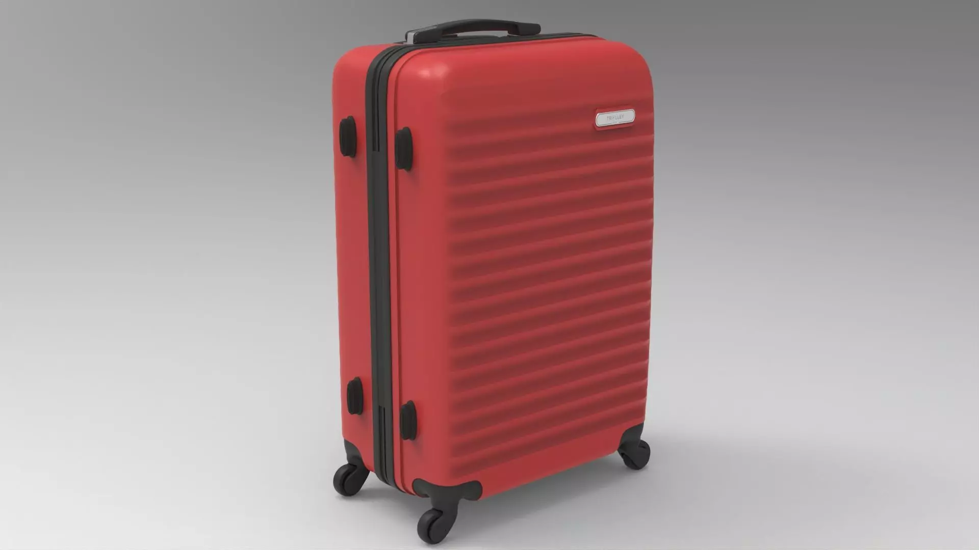 Highly Detailed Travel Bag Luggage Game Product Ready 017 Low-poly 3D model_0