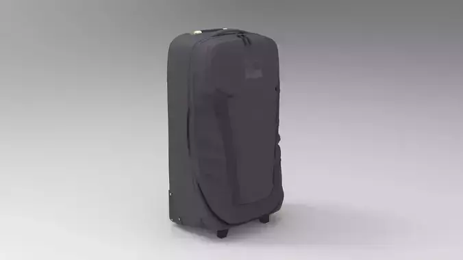 Highly Detailed Travel Bag Luggage Game Product Ready 015 Low-poly 3D model
