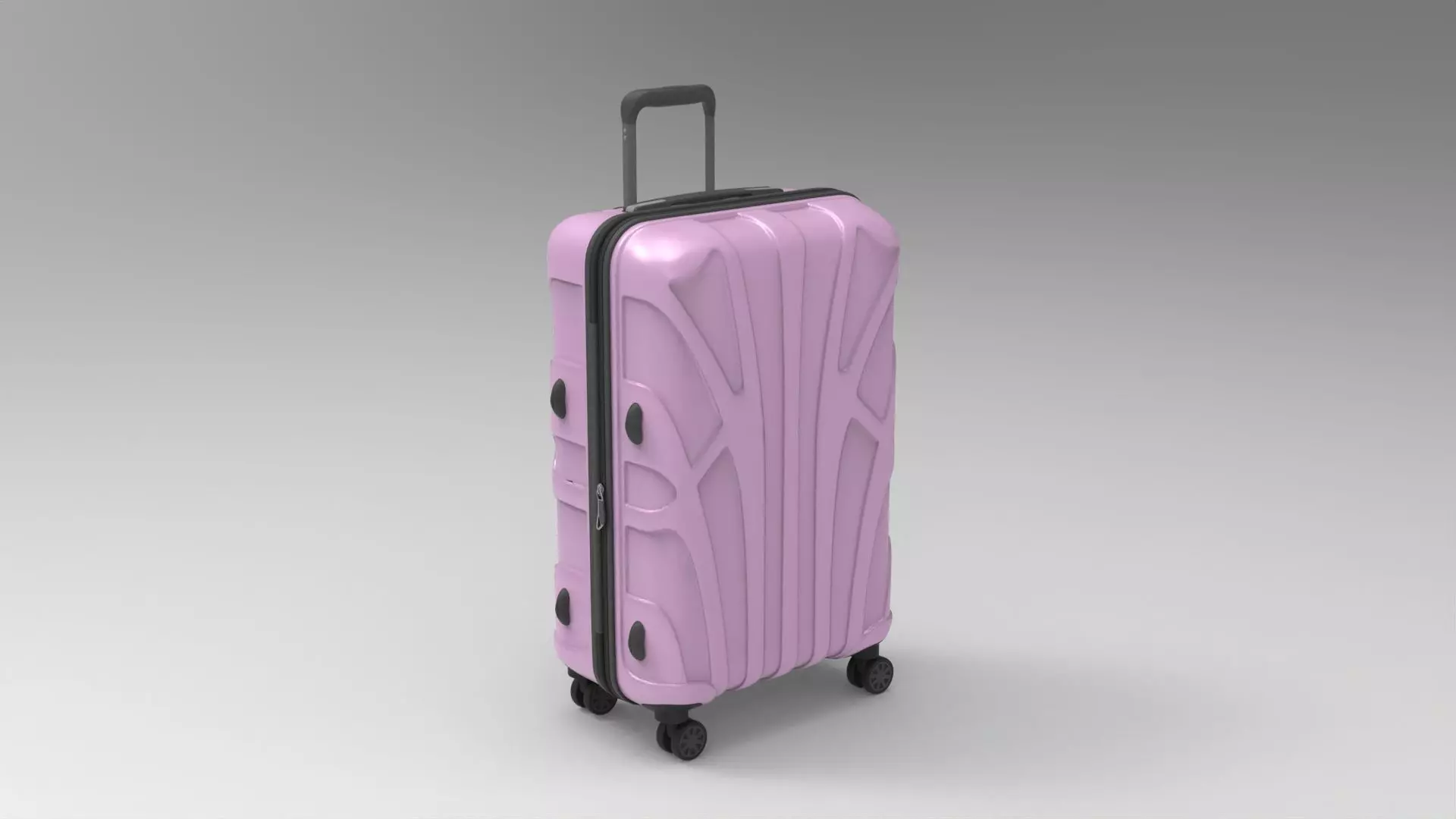 Highly Detailed Travel Bag Luggage Game Product Ready 014 Low-poly 3D model_0