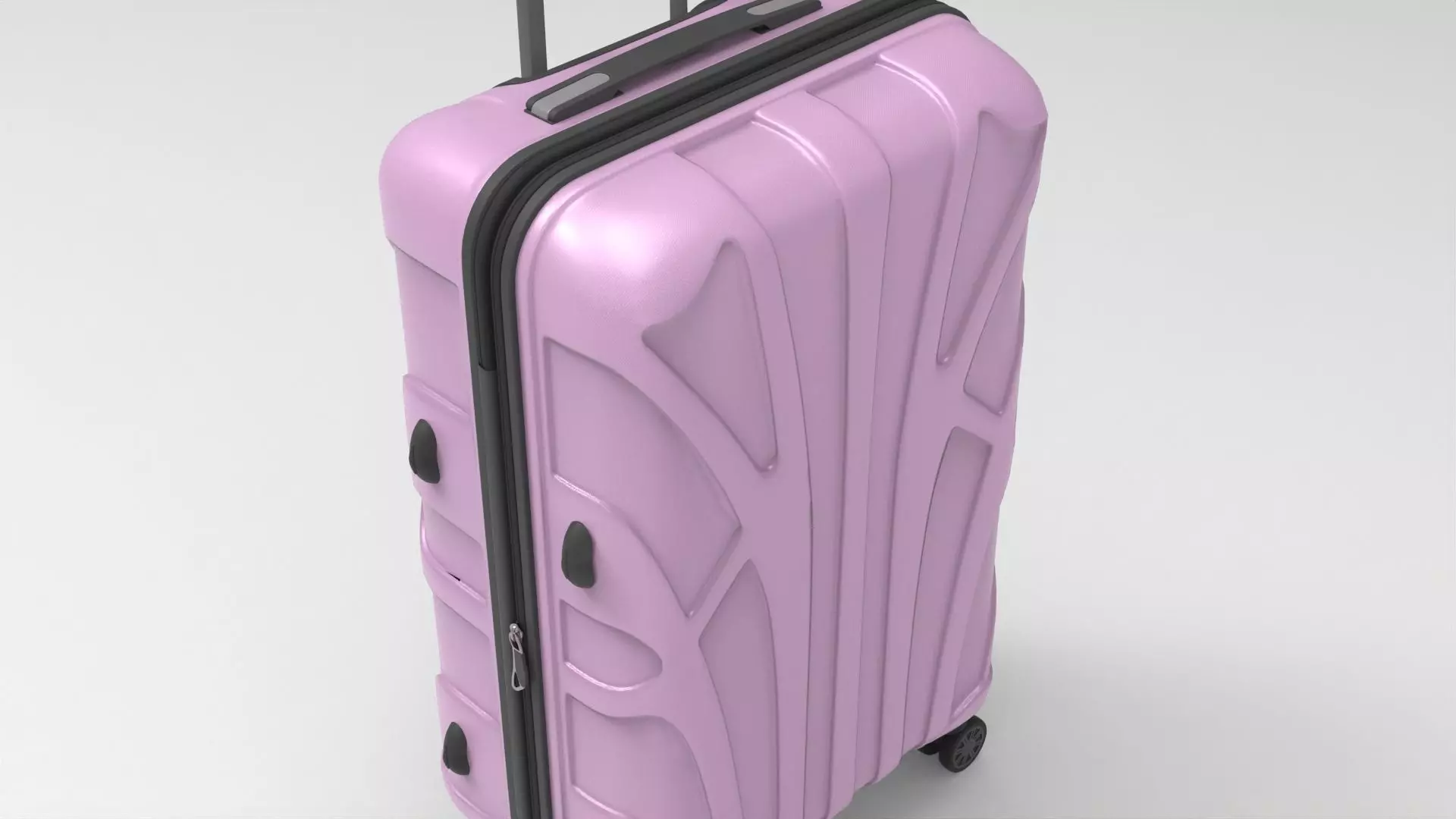 Highly Detailed Travel Bag Luggage Game Product Ready 014 Low-poly 3D model_2