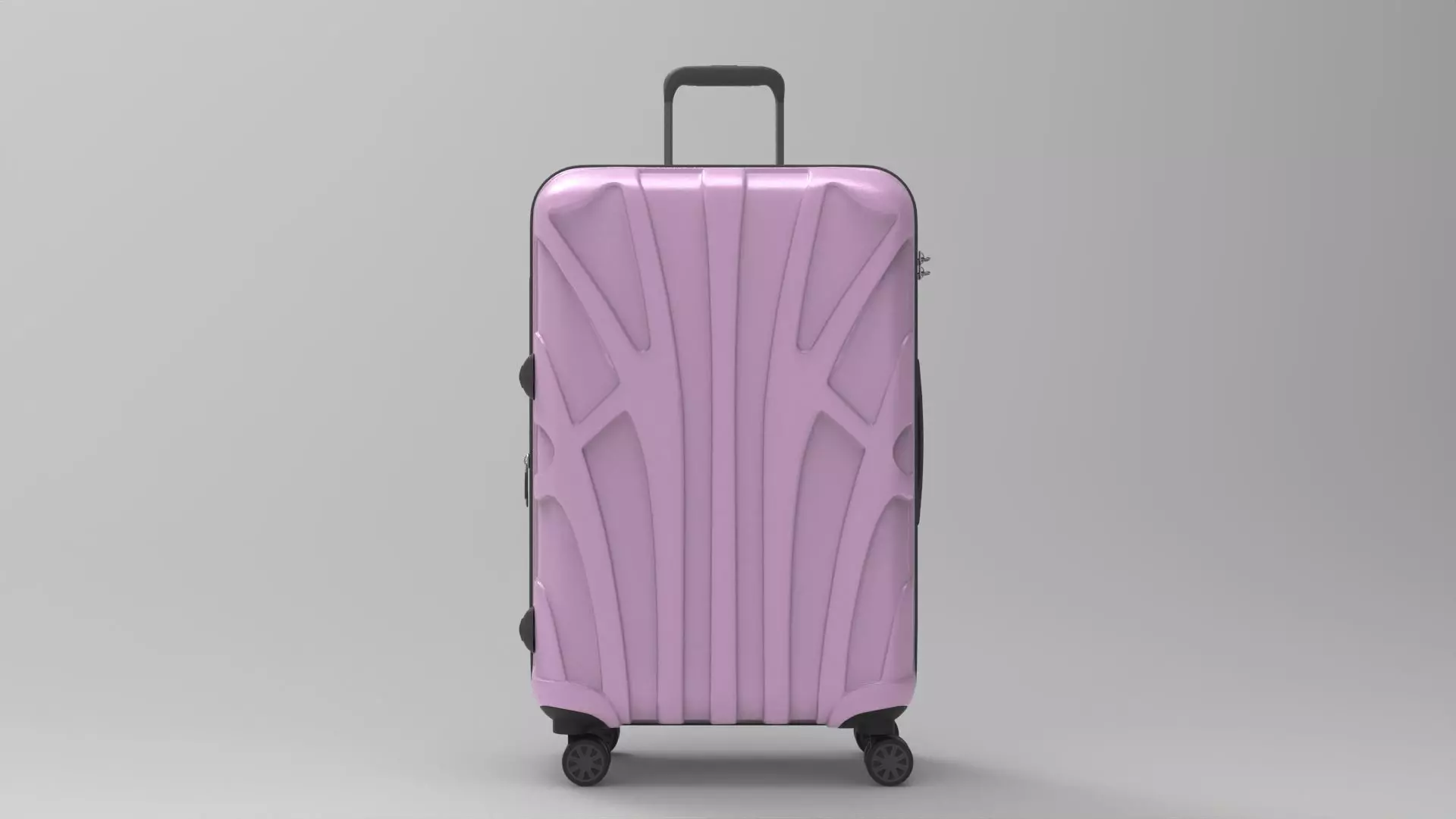 Highly Detailed Travel Bag Luggage Game Product Ready 014 Low-poly 3D model_3