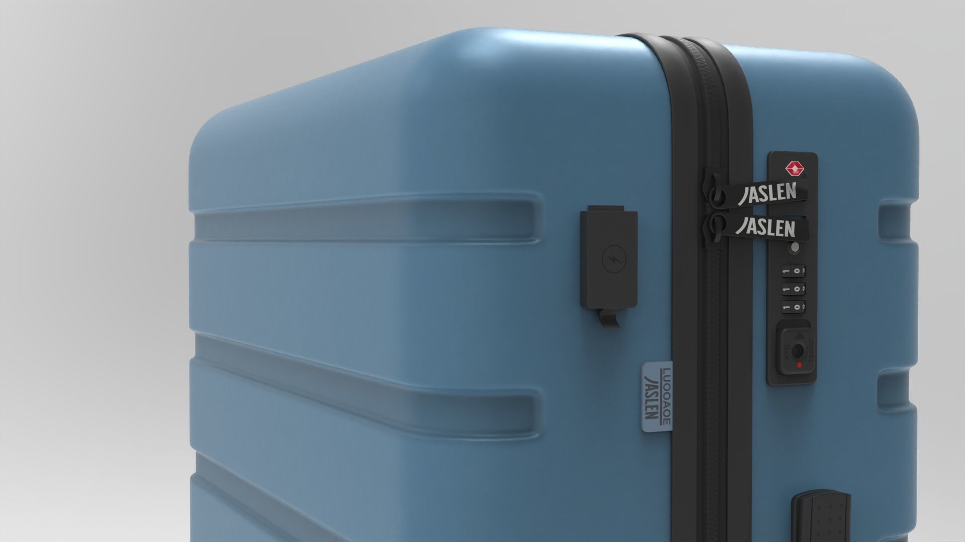 Highly Detailed Travel Bag Luggage Game Product Ready 009 Low-poly 3D model_19