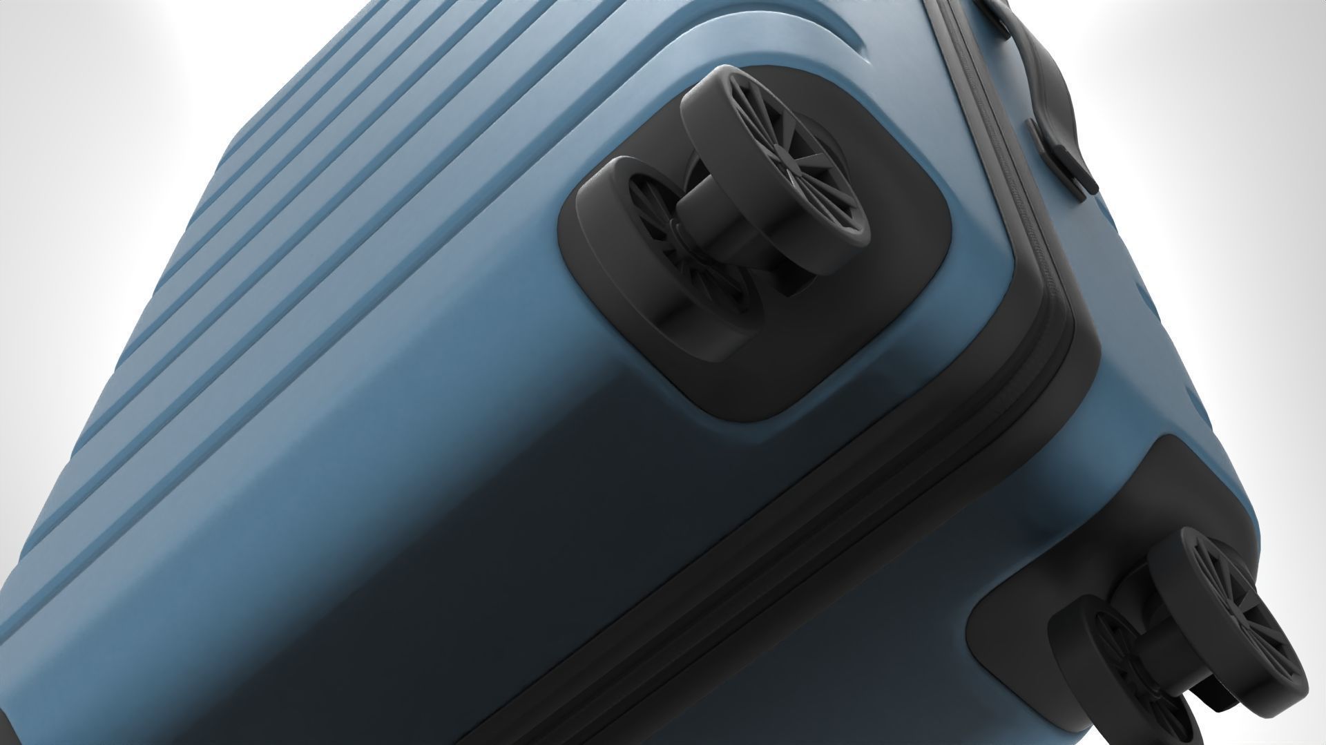 Highly Detailed Travel Bag Luggage Game Product Ready 009 Low-poly 3D model_18